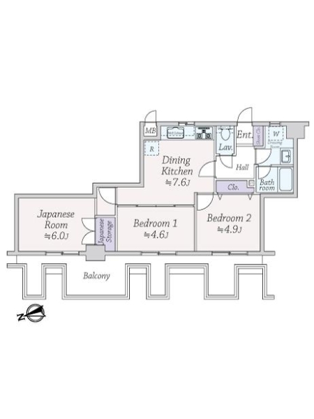 中古マンション 東京都三鷹市下連雀９丁目 JR中央本線三鷹駅 3,780万円