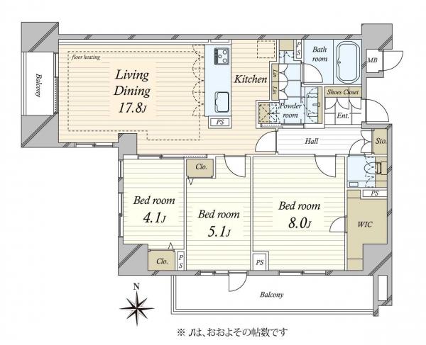 中古マンション 東京都渋谷区恵比寿南３丁目 JR山手線恵比寿駅 3億3,800万円