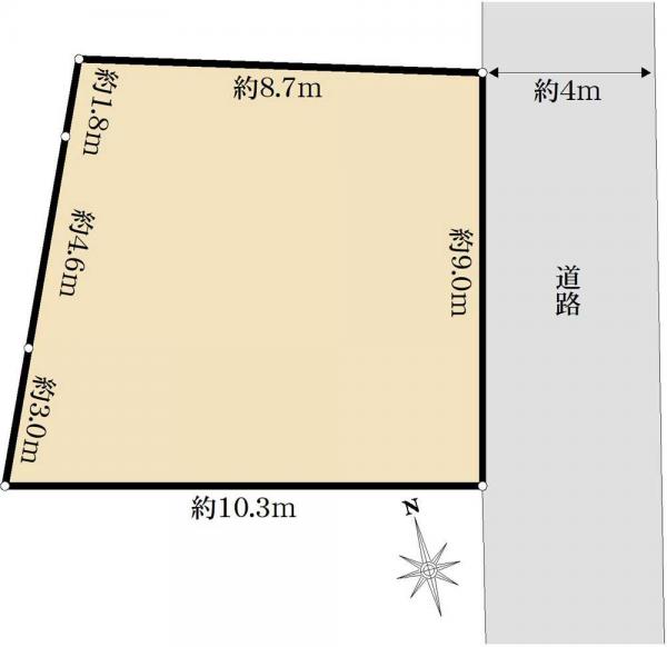 土地 埼玉県川口市大字東本郷 日暮里・舎人ライナー見沼代親水公園駅 1,680万円