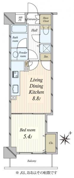 中古マンション 東京都渋谷区千駄ヶ谷５丁目 JR山手線代々木駅 5,980万円