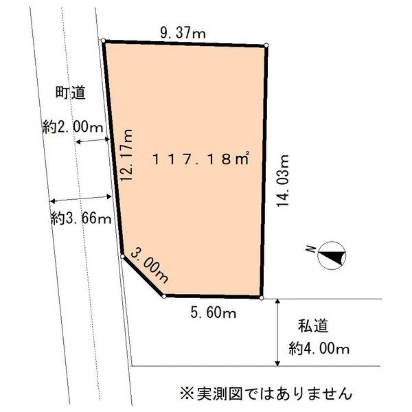 土地 埼玉県北足立郡伊奈町大字小室 埼玉新都市交通伊奈線志久駅 500万円
