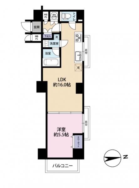 中古マンション 新宿区住吉町 都営新宿線曙橋駅 5,990万円