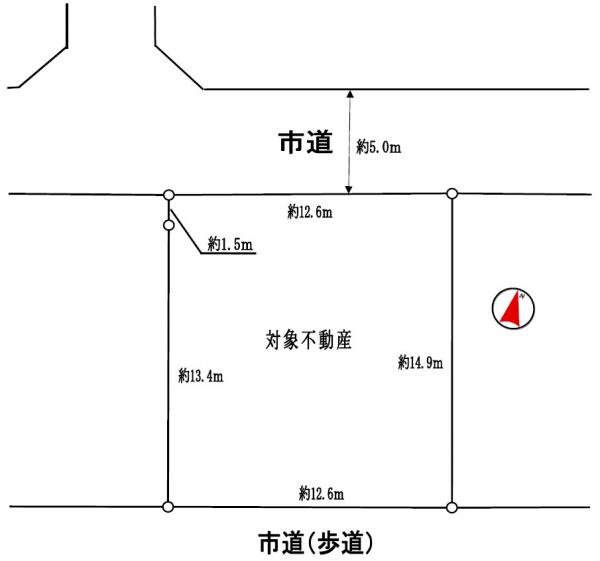 土地 八王子市北野台４丁目 京王高尾線北野駅 4,000万円
