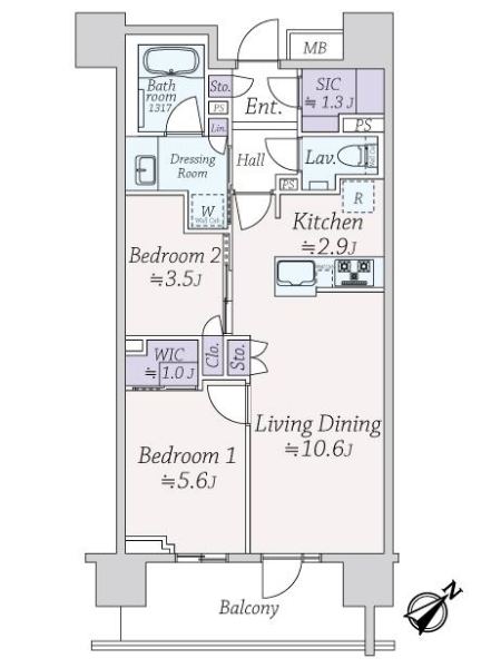 中古マンション 東京都墨田区東向島２丁目 東武大師線東向島駅 8,180万円