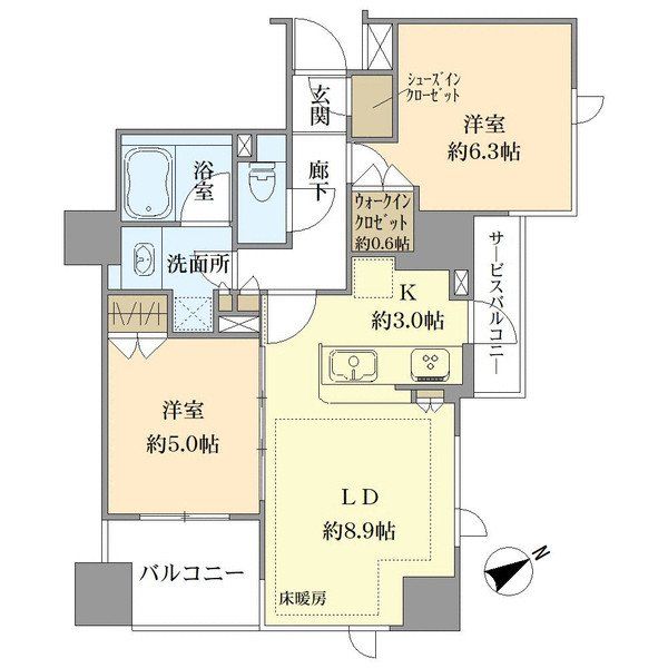 中古マンション 東京都品川区東大井３丁目 京急本線立会川駅 7,580万円