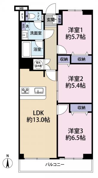 中古マンション 北区神谷３丁目 南北線志茂駅 5,280万円