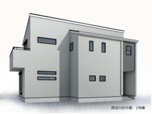 新築戸建 大阪市西淀川区中島１丁目23-247 阪神なんば線出来島駅 44800000