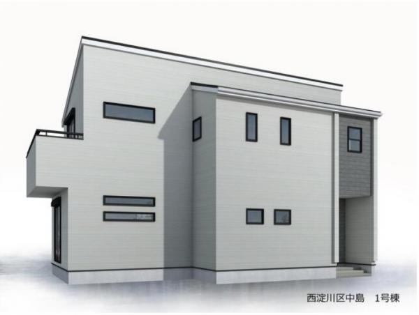 新築戸建 大阪市西淀川区中島１丁目 阪神なんば線出来島駅 4,480万円