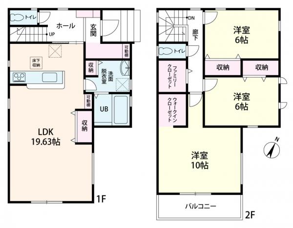 新築戸建 大阪市西淀川区中島１丁目 阪神なんば線出来島駅 4,480万円