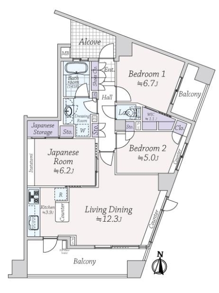 中古マンション 東京都世田谷区千歳台６丁目 小田急線祖師ヶ谷大蔵駅 7,480万円