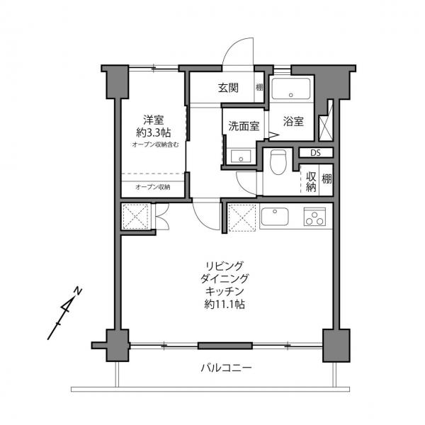 中古マンション 目黒区下目黒２丁目 JR山手線目黒駅 4,490万円