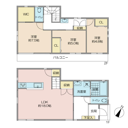 中古戸建 上尾市東町３丁目 JR高崎線上尾駅 2,980万円