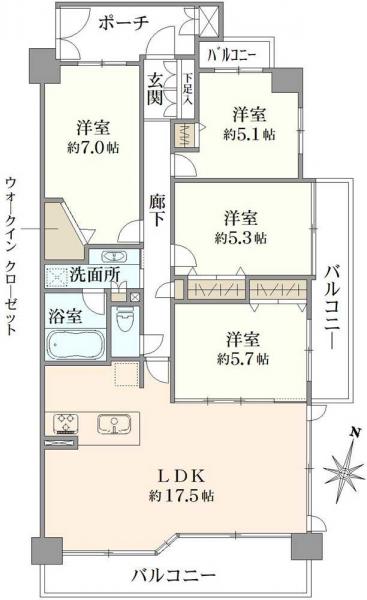 中古マンション 大阪府大阪市鶴見区諸口6丁目 大阪メトロ長堀鶴見緑地線横堤駅 5,430万円