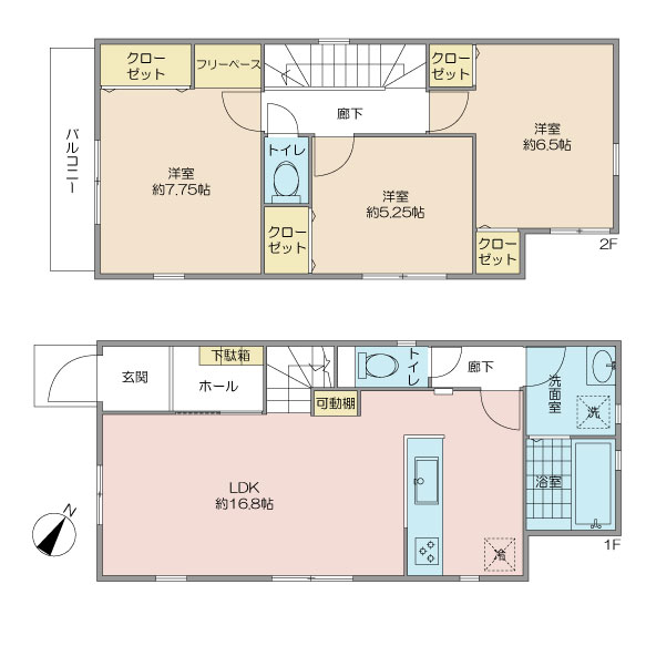 新築戸建 ふじみ野市上ノ原３丁目 東武東上線上福岡駅 3,990万円