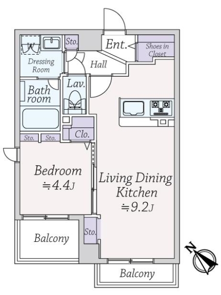 中古マンション 東京都中野区大和町１丁目 JR中央・総武線高円寺駅 4,780万円
