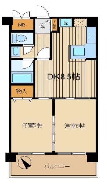 中古マンション 品川区北品川５丁目 JR山手線大崎駅 6,280万円