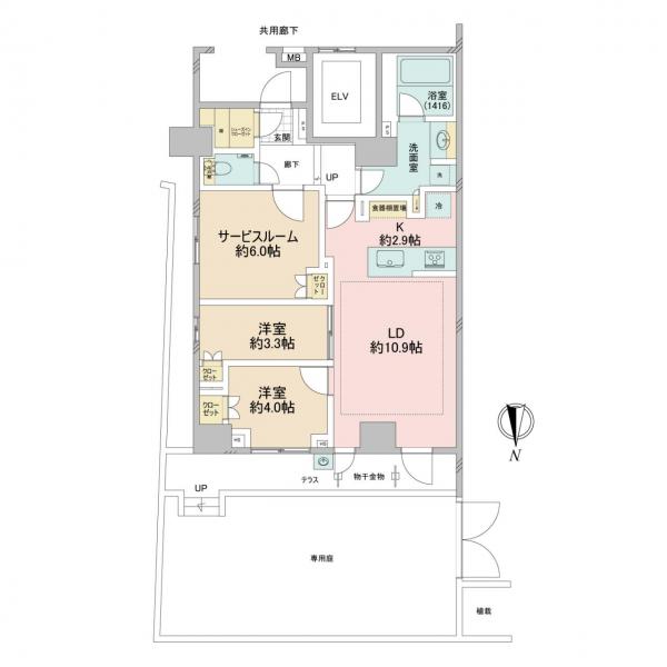 中古マンション 杉並区上高井戸１丁目 京王線八幡山駅 7,100万円