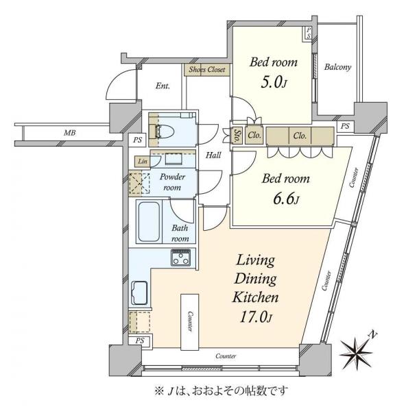 中古マンション 東京都港区高輪３丁目 都営浅草線高輪台駅 2億800万円