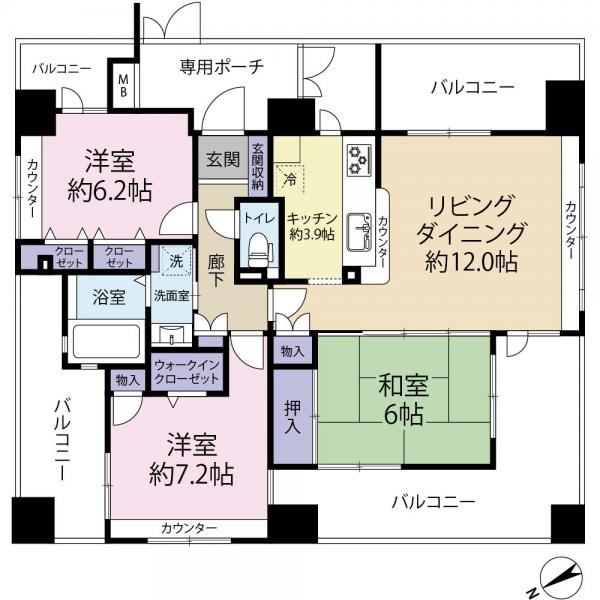 中古マンション 台東区根岸３丁目 JR山手線鶯谷駅 9,880万円