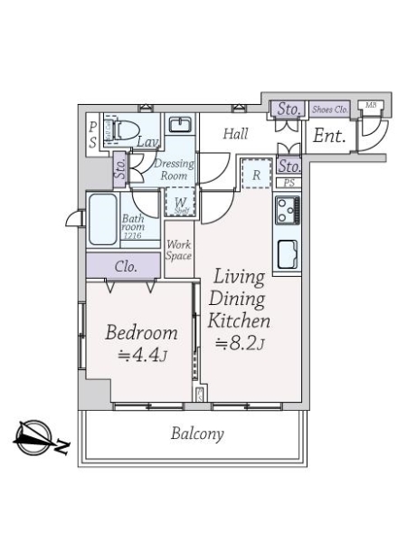 中古マンション 東京都渋谷区松濤１丁目 京王井の頭線神泉駅 8,198万円
