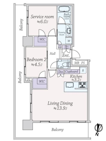 中古マンション 東京都千代田区神田東松下町 都営新宿線岩本町駅 1億3,500万円