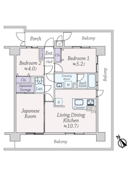 中古マンション 東京都杉並区上高井戸２丁目 京王井の頭線高井戸駅 5,480万円