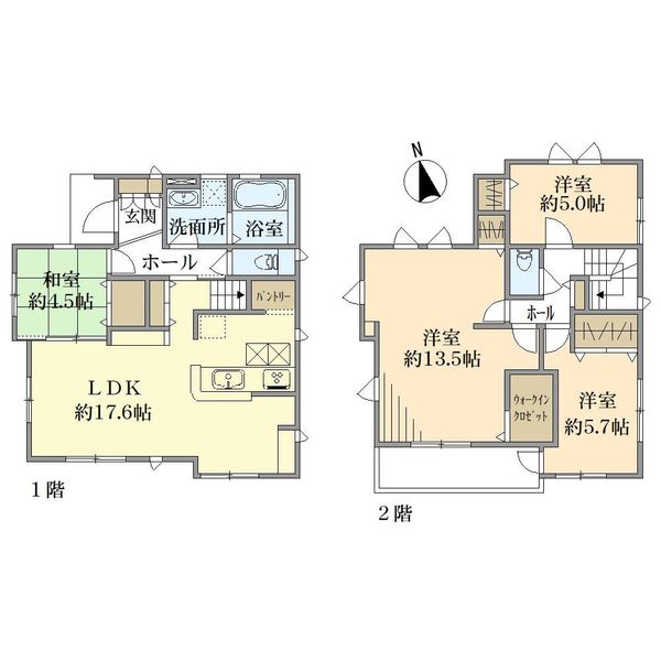 中古戸建 千葉県松戸市新松戸５丁目 つくばエクスプレス南流山駅 4,950万円