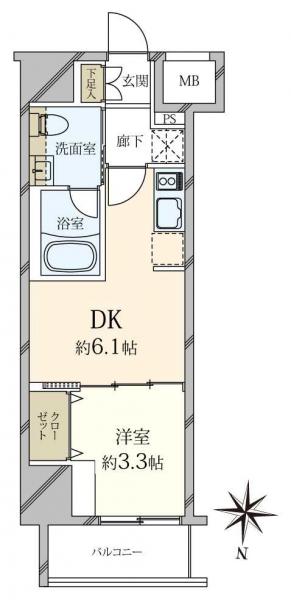 中古マンション 東京都江東区亀戸６丁目 JR中央・総武線亀戸駅 4,380万円