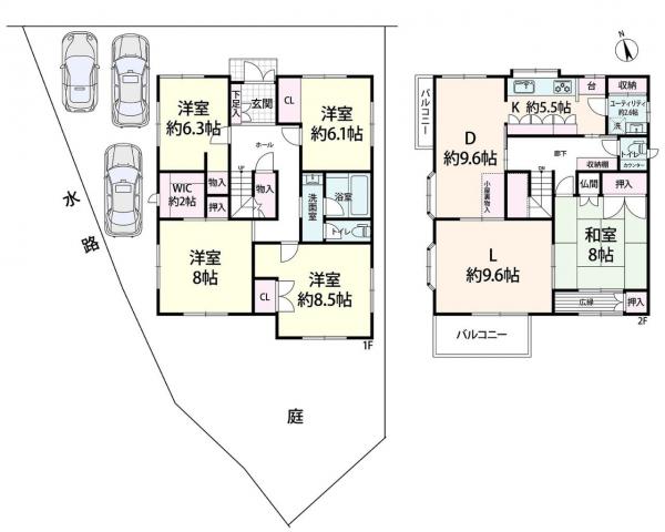 中古戸建 池田市渋谷１丁目 阪急宝塚線池田駅 5,380万円
