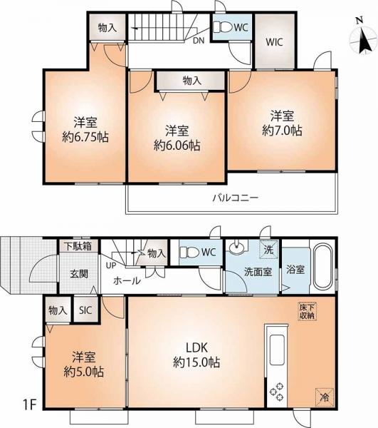 新築戸建 神戸市北区星和台２丁目 神戸電鉄粟生線西鈴蘭台駅 3,590万円