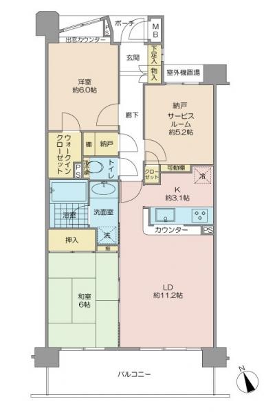 中古マンション 川口市元郷４丁目 埼玉高速鉄道川口元郷駅 3,499万円