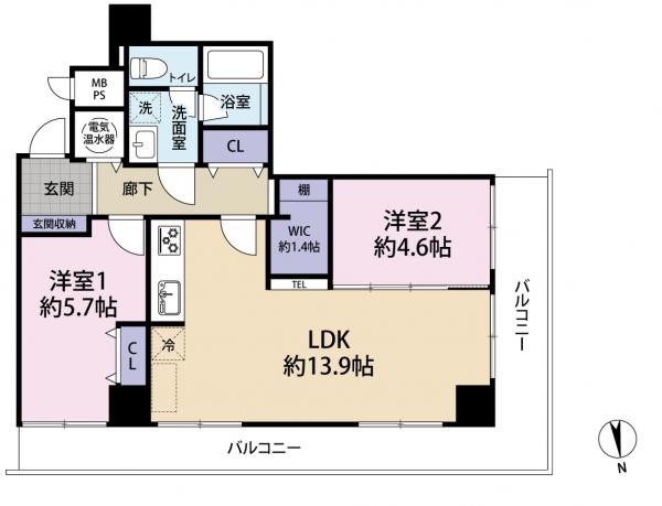 中古マンション 千代田区麹町１丁目 半蔵門線半蔵門駅 1億2,580万円