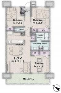 中古マンション さいたま市北区大成町４丁目800-1 JR川越線日進駅 45980000
