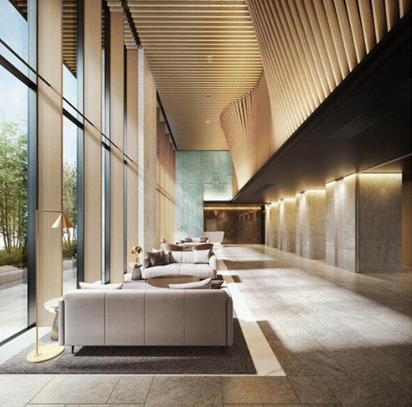 ザ・パークハウス大阪梅田タワー エントランスホール