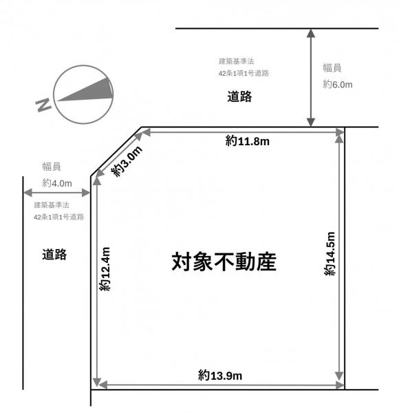 土地 神戸市北区唐櫃台２丁目 神戸電鉄有馬線唐櫃台駅 1,480万円