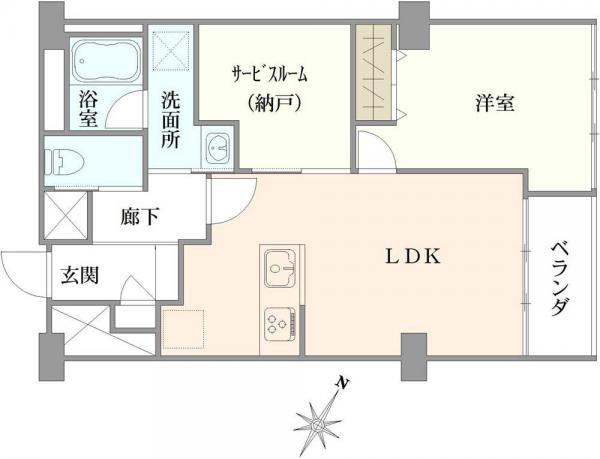 中古マンション 東京都調布市布田2丁目 京王競馬場線調布駅 2,680万円