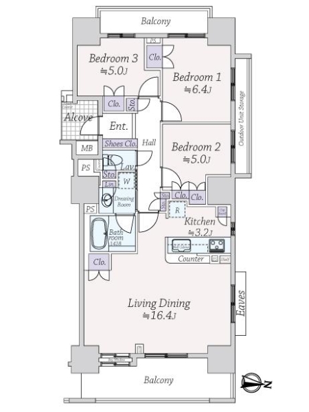 中古マンション 東京都墨田区錦糸４丁目 JR中央・総武線錦糸町駅 1億4,800万円