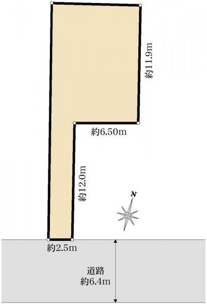 土地 埼玉県さいたま市南区内谷７丁目 JR埼京線武蔵浦和駅 3,880万円