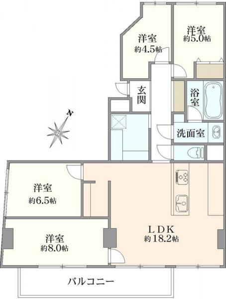 中古マンション 東京都小金井市本町６丁目 JR中央本線武蔵小金井駅 6,480万円