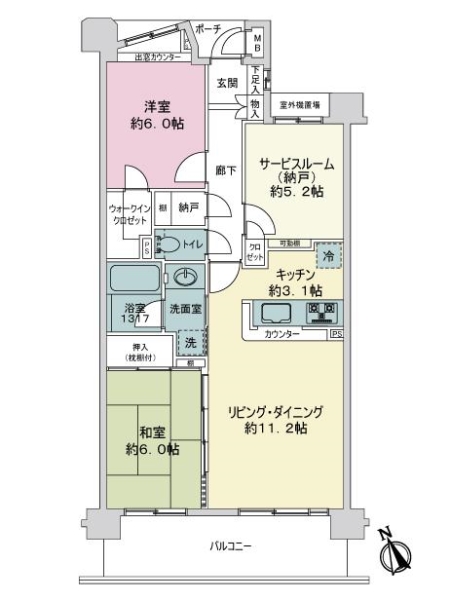 中古マンション 埼玉県川口市元郷４丁目 埼玉高速鉄道川口元郷駅 3,499万円