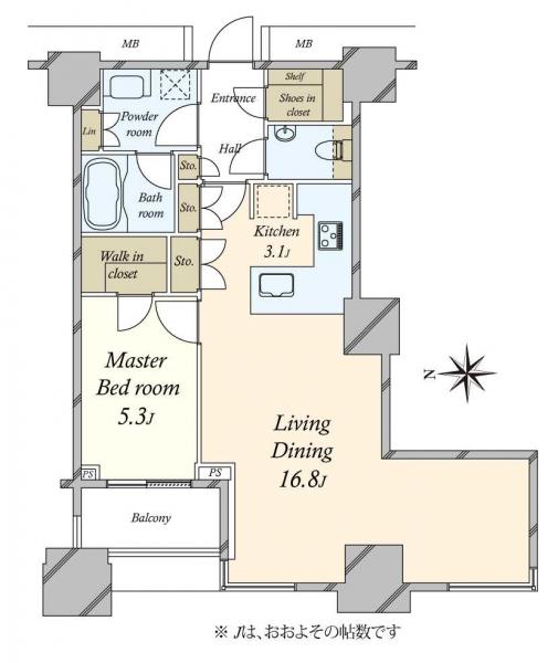 中古マンション 東京都港区高輪１丁目 都営浅草線高輪台駅 1億4,980万円
