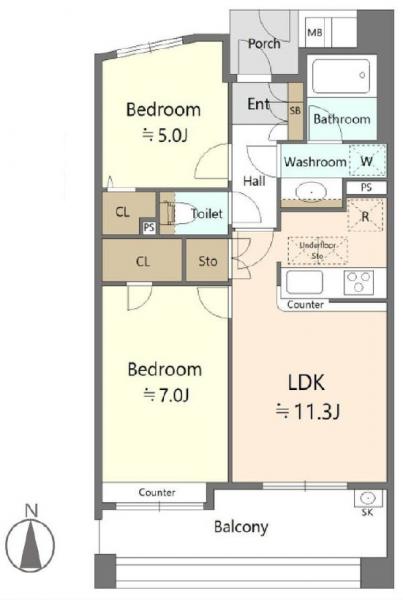 中古マンション 横浜市神奈川区大口通 JR横浜線大口駅 3,580万円