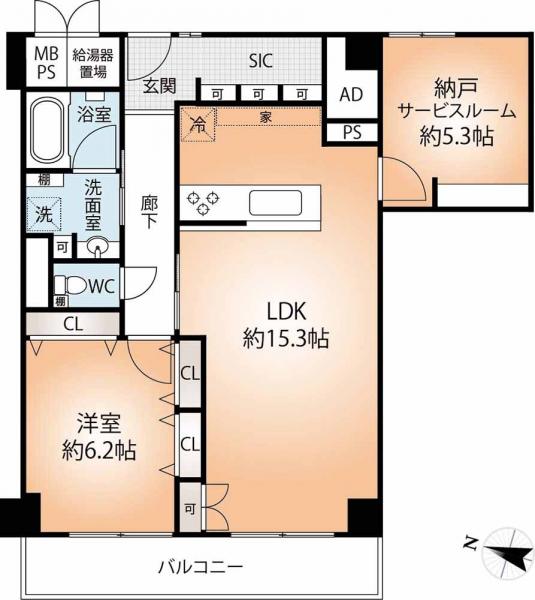 中古マンション 神戸市中央区山本通４丁目 神戸市営地下鉄西神山手線県庁前駅 2,498万円