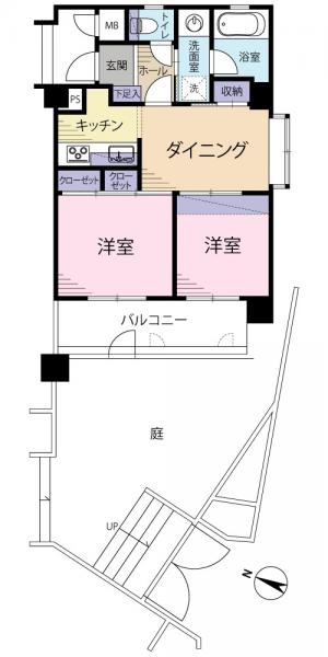 中古マンション 新宿区高田馬場４丁目 JR山手線高田馬場駅 4,580万円