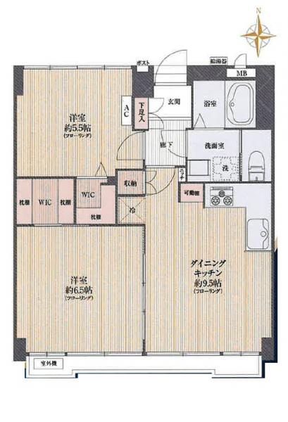 中古マンション 文京区本郷５丁目 都営大江戸線本郷三丁目駅 3,180万円