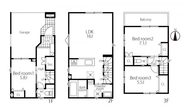 新築戸建 川崎市多摩区菅城下 京王相模原線京王稲田堤駅 5,580万円