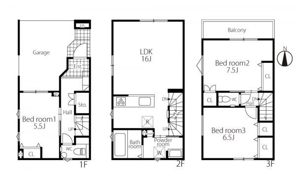 新築戸建 川崎市多摩区菅城下 京王相模原線京王稲田堤駅 5,580万円