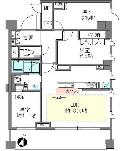中古マンション 荒川区西日暮里６丁目 JR山手線西日暮里駅 7,500万円
