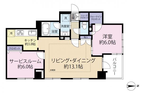 中古マンション 新宿区原町３丁目 都営大江戸線牛込柳町駅 1億1,980万円