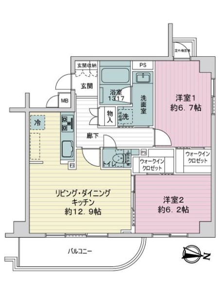中古マンション 大阪府豊中市長興寺北３丁目 阪急宝塚線曽根駅 2,680万円